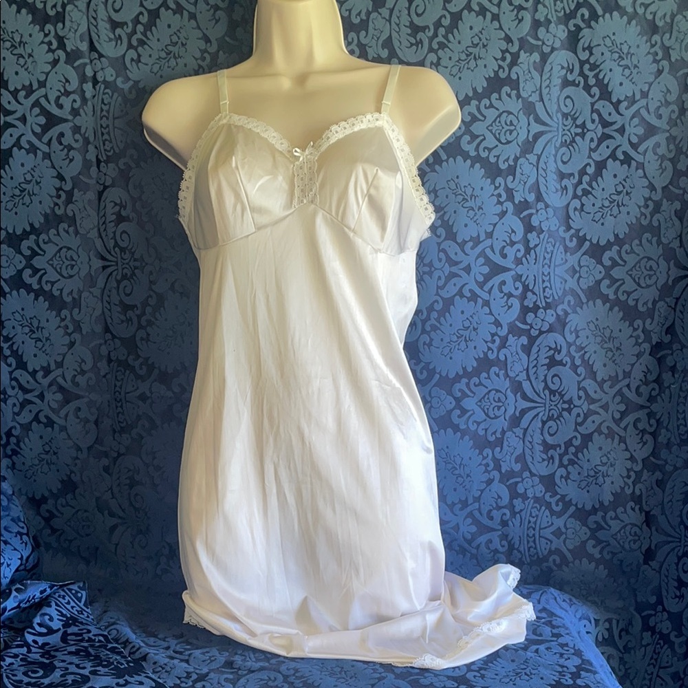 Vintage lace slip